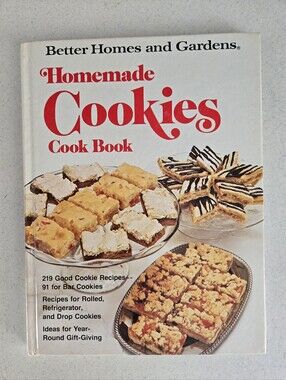Better Homes and Gardens Homemade Cookies Cook Book Vtg